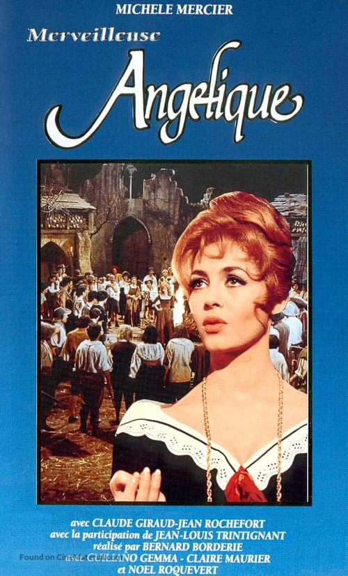 Merveilleuse Ang&eacute;lique - French Movie Cover