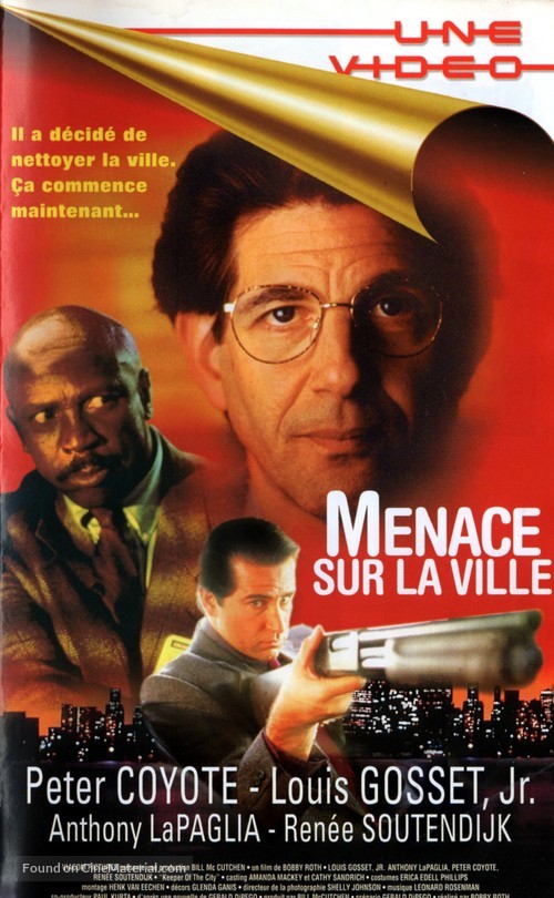 Keeper of the City - French VHS movie cover