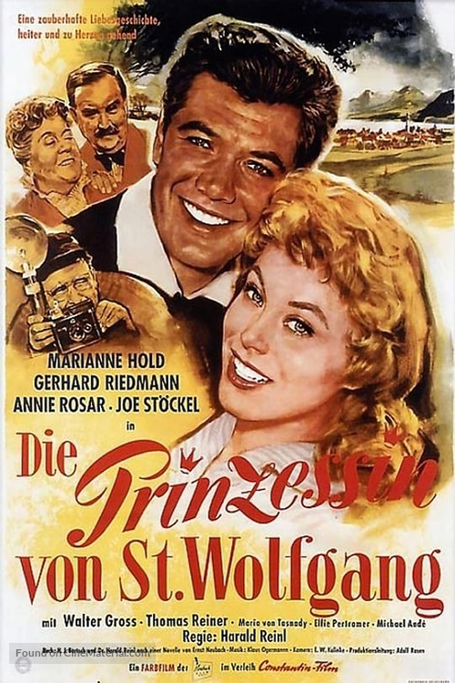 Die Prinzessin von St. Wolfgang - German Movie Poster