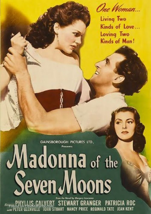 Madonna of the Seven Moons - British Movie Poster