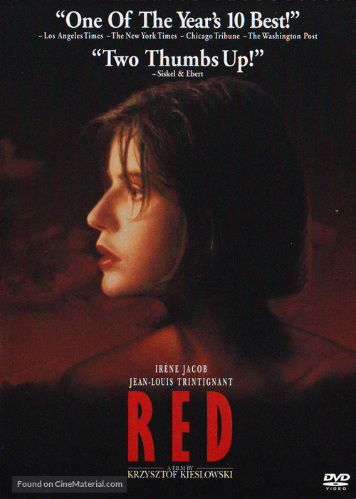 Trois couleurs: Rouge - DVD movie cover