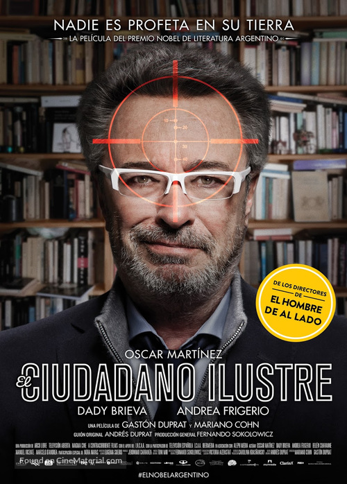 El ciudadano ilustre - Argentinian Movie Poster