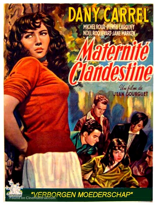 Maternit&eacute; clandestine - Belgian Movie Poster