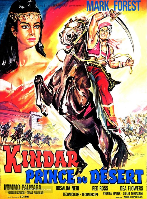 Kindar l&#039;invulnerabile - French Movie Poster