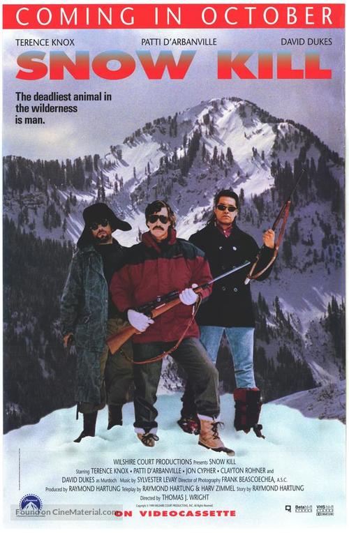 Snow Kill - Movie Poster