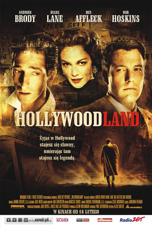 Hollywoodland - Polish Movie Poster