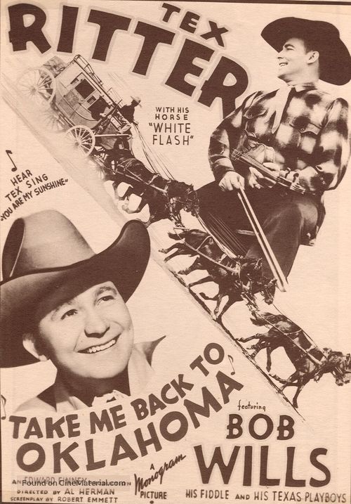 Take Me Back to Oklahoma - Movie Poster