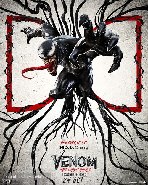 Venom: The Last Dance - British Movie Poster