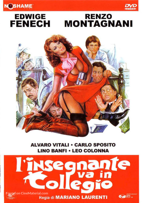 The Schoolteacher Goes to Boys&#039; High - Italian DVD movie cover
