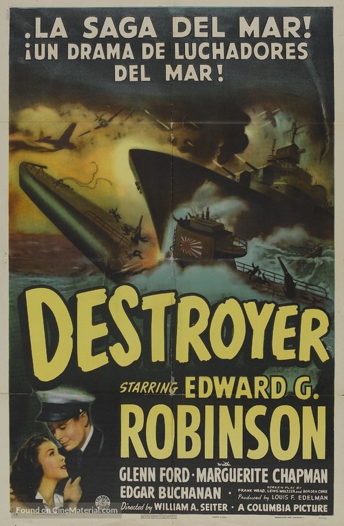Destroyer - Spanish Movie Poster