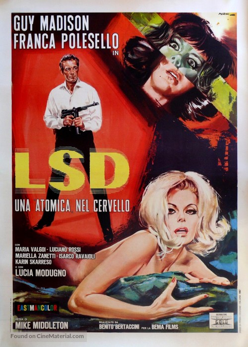 LSD - La droga del secolo - Italian Movie Poster