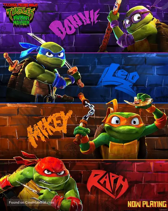 Teenage Mutant Ninja Turtles: Mutant Mayhem - poster