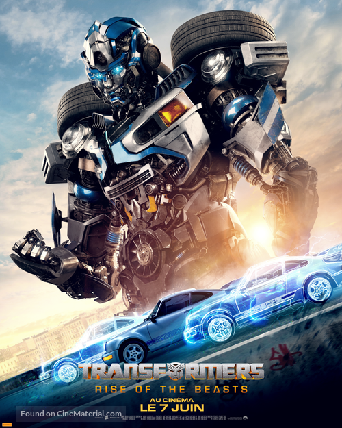 Transformers: Rise of the Beasts - French Movie Poster