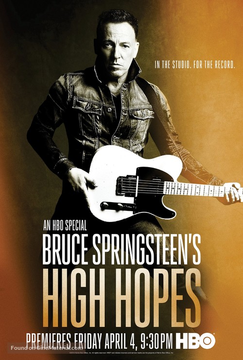 Bruce Springsteen&#039;s High Hopes - Movie Poster
