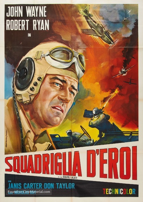 Flying Leathernecks - Italian Movie Poster