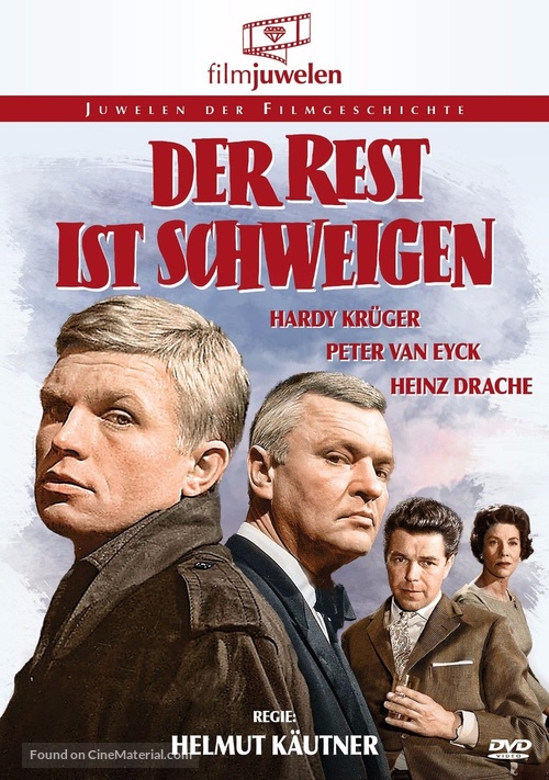 Rest ist Schweigen, Der - German DVD movie cover