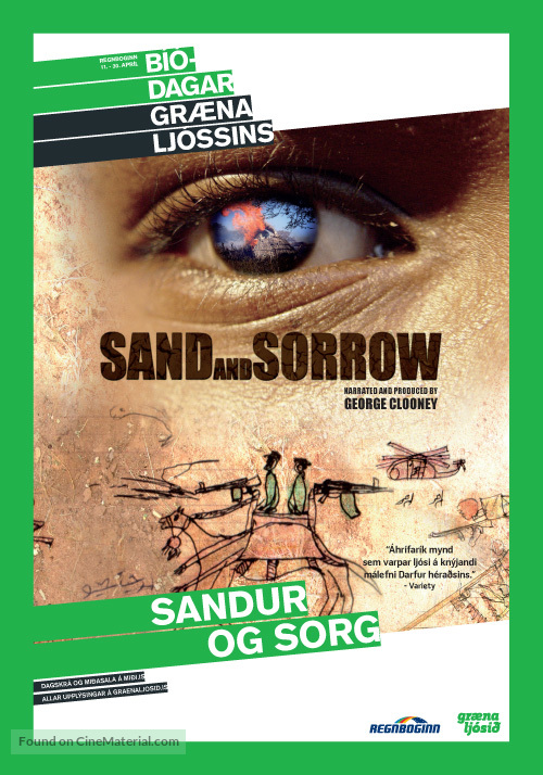 Sand and Sorrow - Icelandic poster