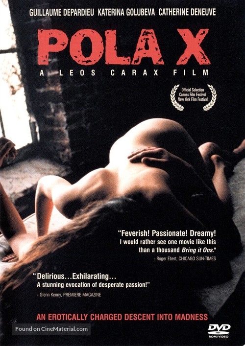 Pola X - DVD movie cover