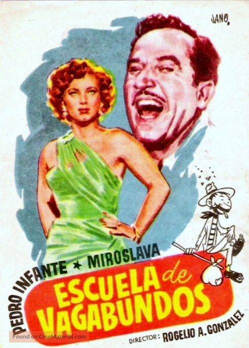 Escuela de vagabundos - Spanish Movie Poster