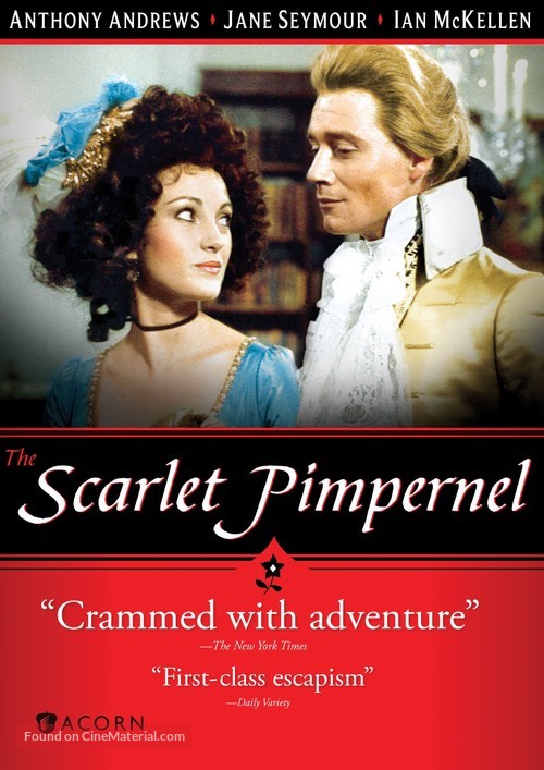 The Scarlet Pimpernel - DVD movie cover