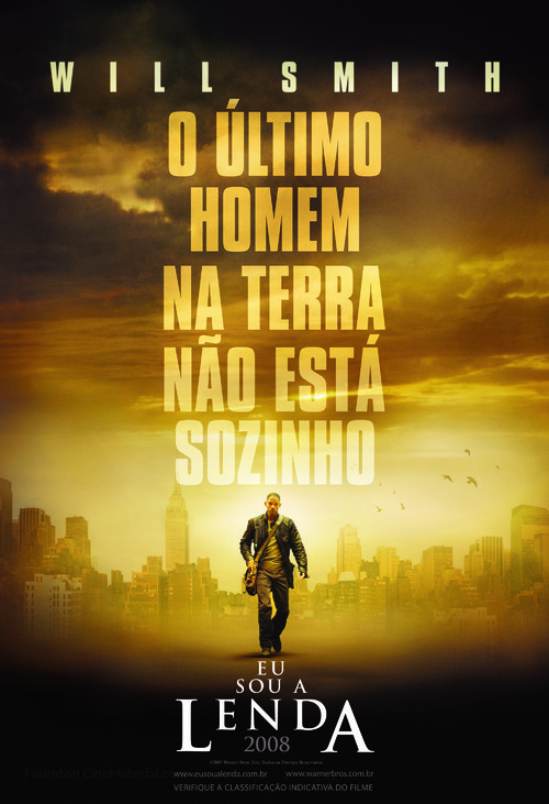 I Am Legend - Brazilian Movie Poster