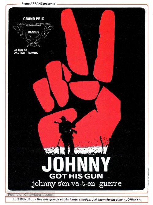 Johnny Got His Gun - French Movie Poster