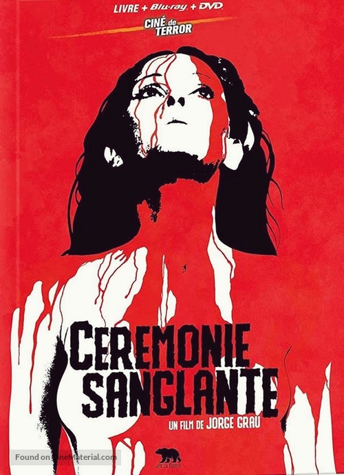 Ceremonia sangrienta - French Blu-Ray movie cover