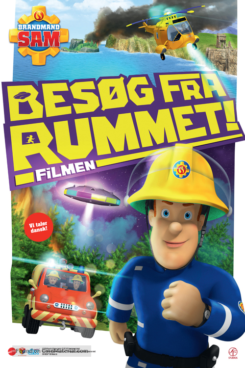 Fireman Sam: Alien Alert! The Movie - Danish Movie Poster