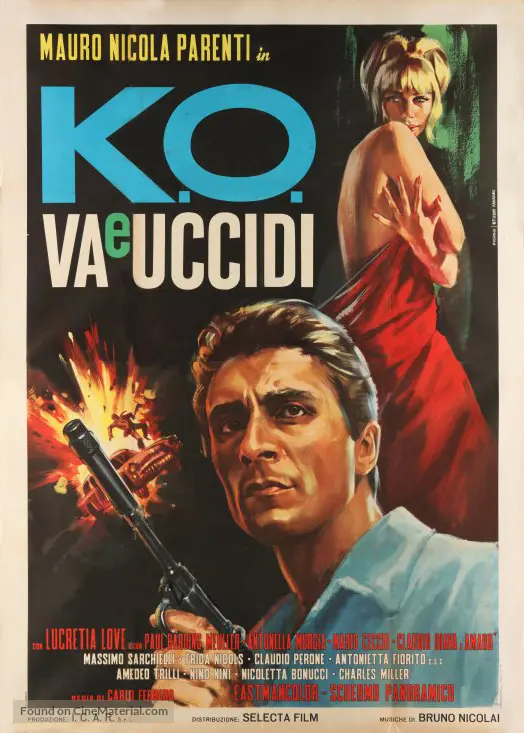 K.O. va e uccidi - Italian Movie Poster