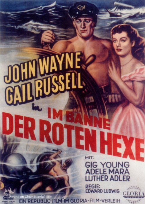 Wake of the Red Witch - German Movie Poster