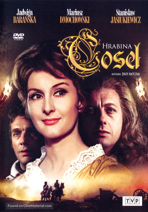 Hrabina Cosel - Polish DVD movie cover