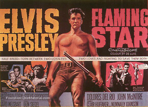 Flaming Star - British Movie Poster