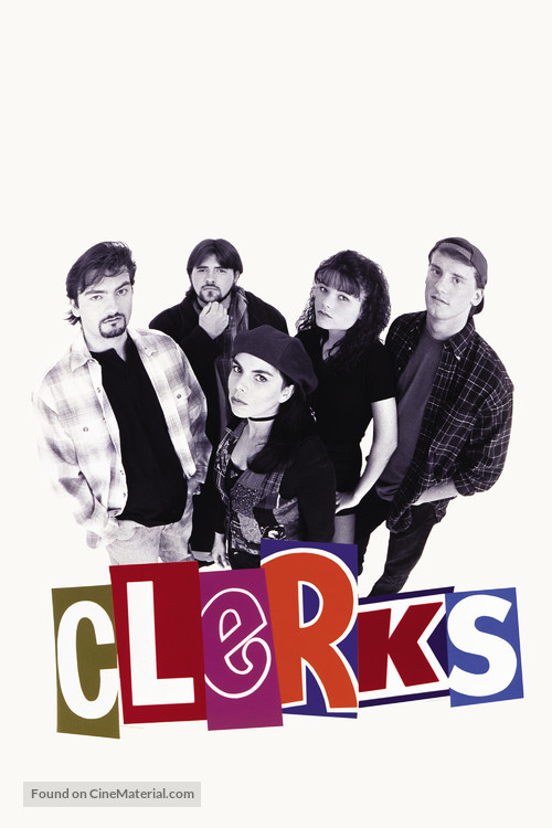 Clerks. - Australian Movie Cover