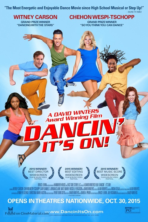 Dancin&#039; It&#039;s On - Movie Poster