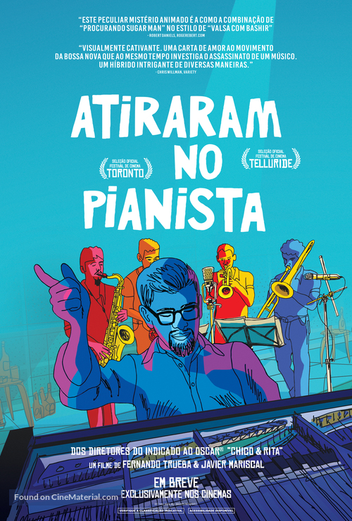 They Shot the Piano Player - Brazilian Movie Poster