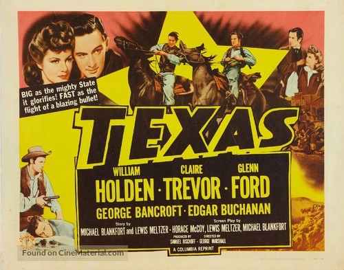 Texas - Re-release movie poster