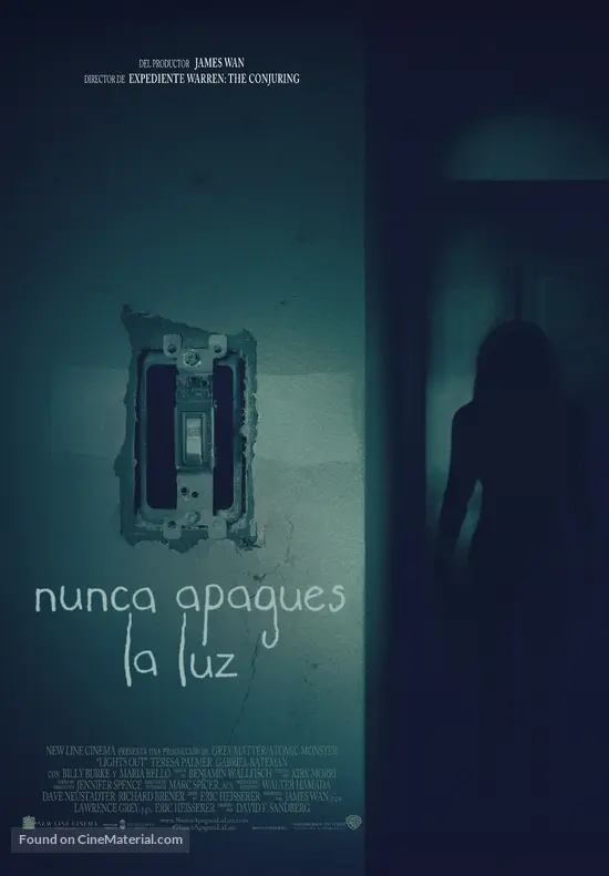 Lights Out - Spanish Movie Poster