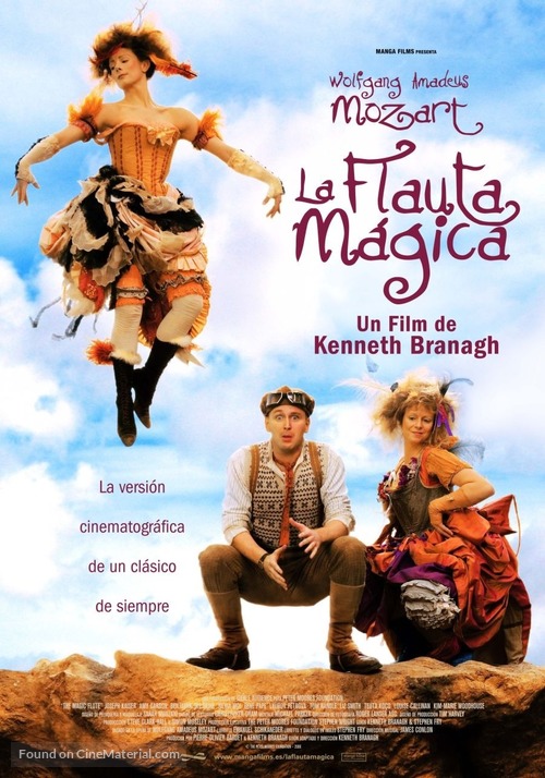 The Magic Flute - Spanish Movie Poster