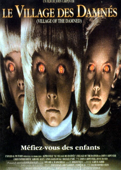 Village of the Damned - French Movie Poster