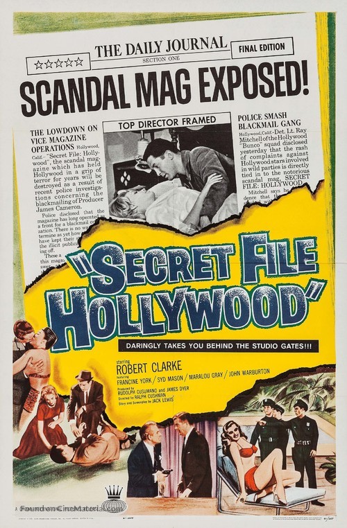 Secret File: Hollywood - Movie Poster