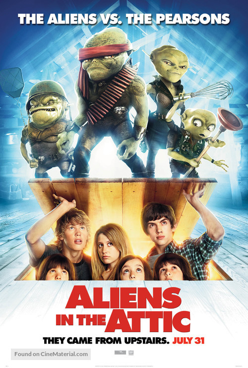 Aliens in the Attic - Movie Poster