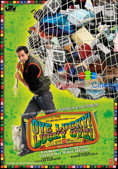 Oye Lucky Lucky Oye - Indian Movie Poster