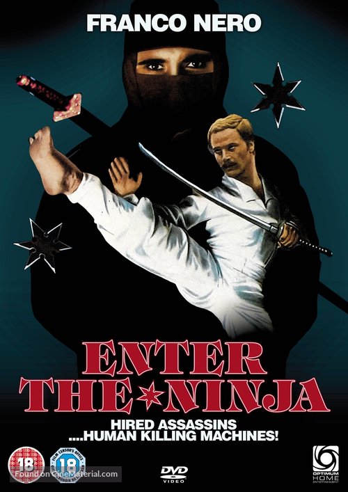Enter the Ninja - British Movie Cover