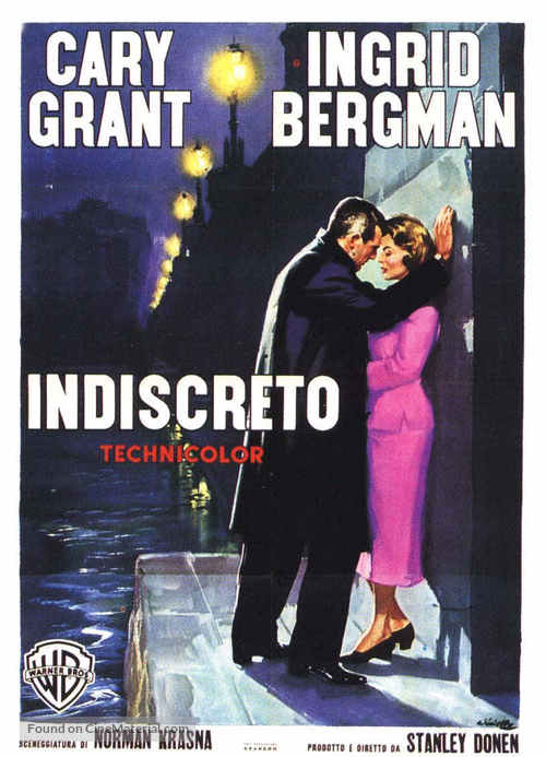 Indiscreet - Italian Movie Poster