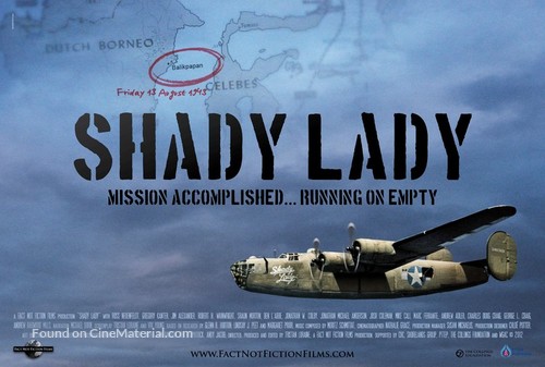 Shady Lady - British Movie Poster