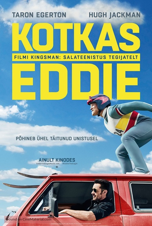 Eddie the Eagle - Estonian Movie Poster