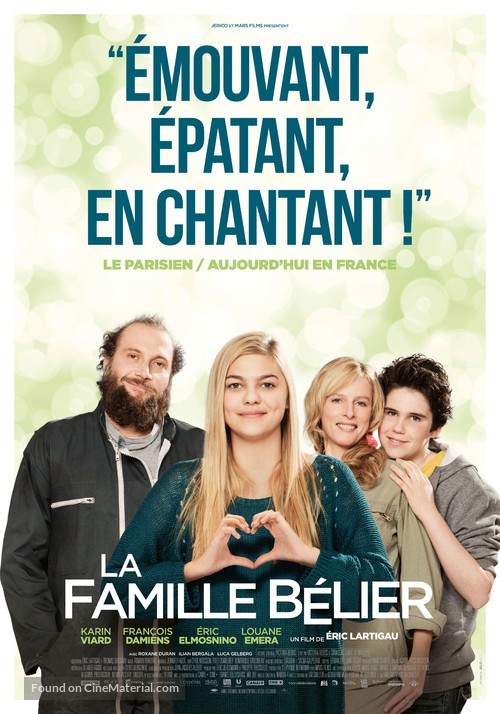 La famille B&eacute;lier - Swiss Movie Poster