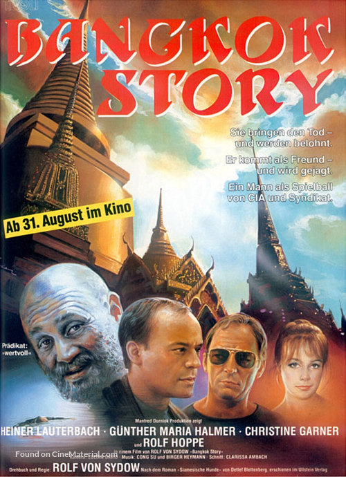 Bangkok Story - German poster