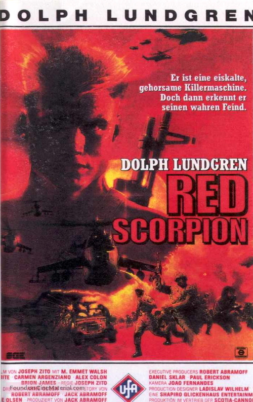 Red Scorpion - German Movie Cover