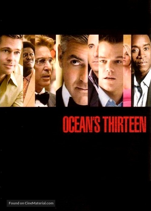 Ocean&#039;s Thirteen - DVD movie cover